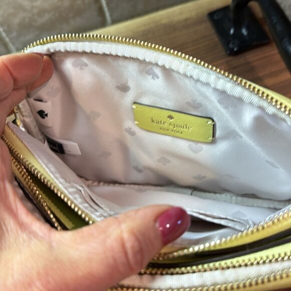 Kate Spade New York Frosty Lime Natalia
Quilted Leather Crossbody Bag - Picture 11 of 14